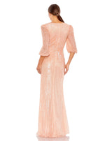 3 of 3 Mac Duggal 5614 Peach