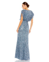 4 of 6 Mac Duggal 5640 Slate-Blue