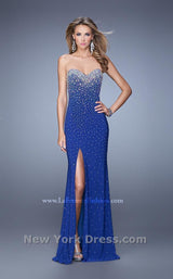 3 of 3 La Femme 20538 Royal Blue