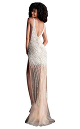 2 of 6 Jovani 63405 Gold/Silver