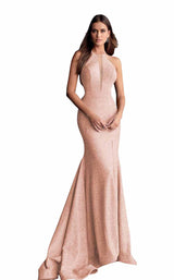 2 of 28 Jovani 67563 Blush