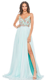 1 of 3 Mac Duggal 67790 Aqua