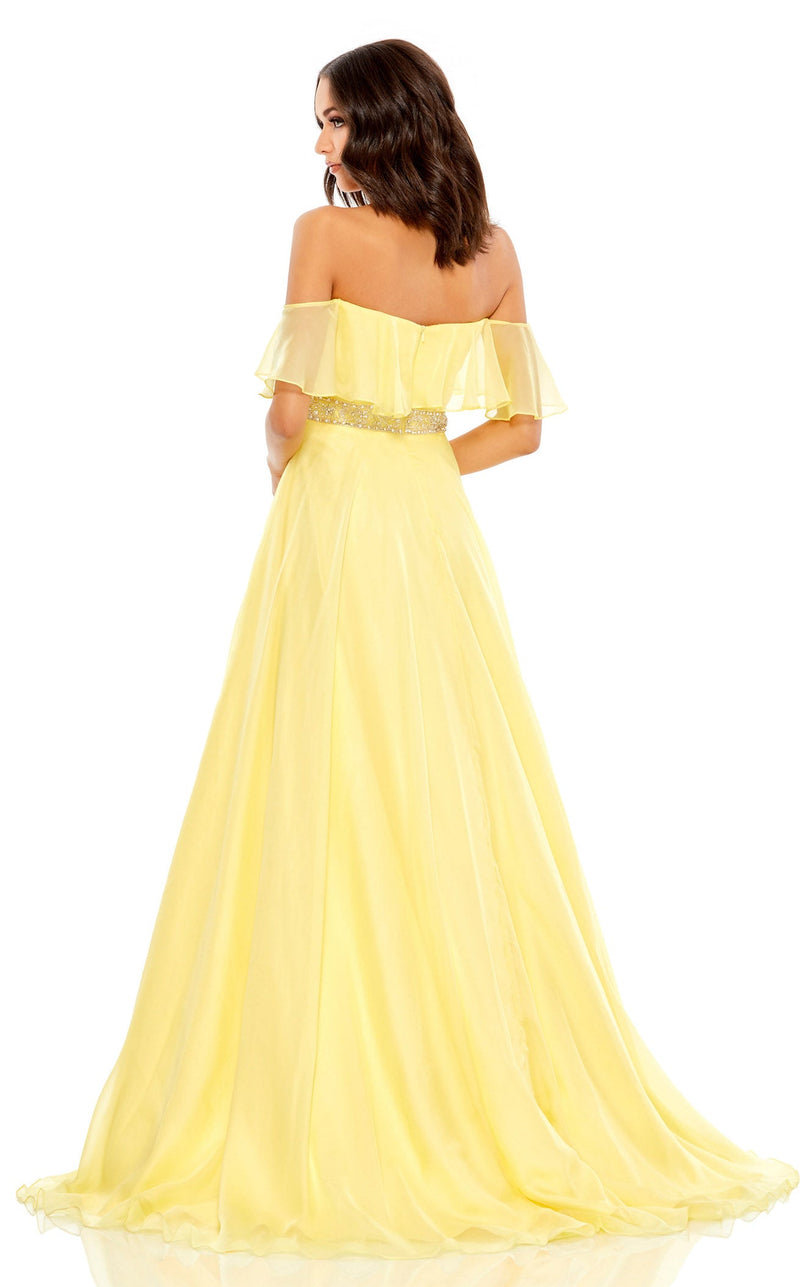 Mac Duggal 67817 Lemon