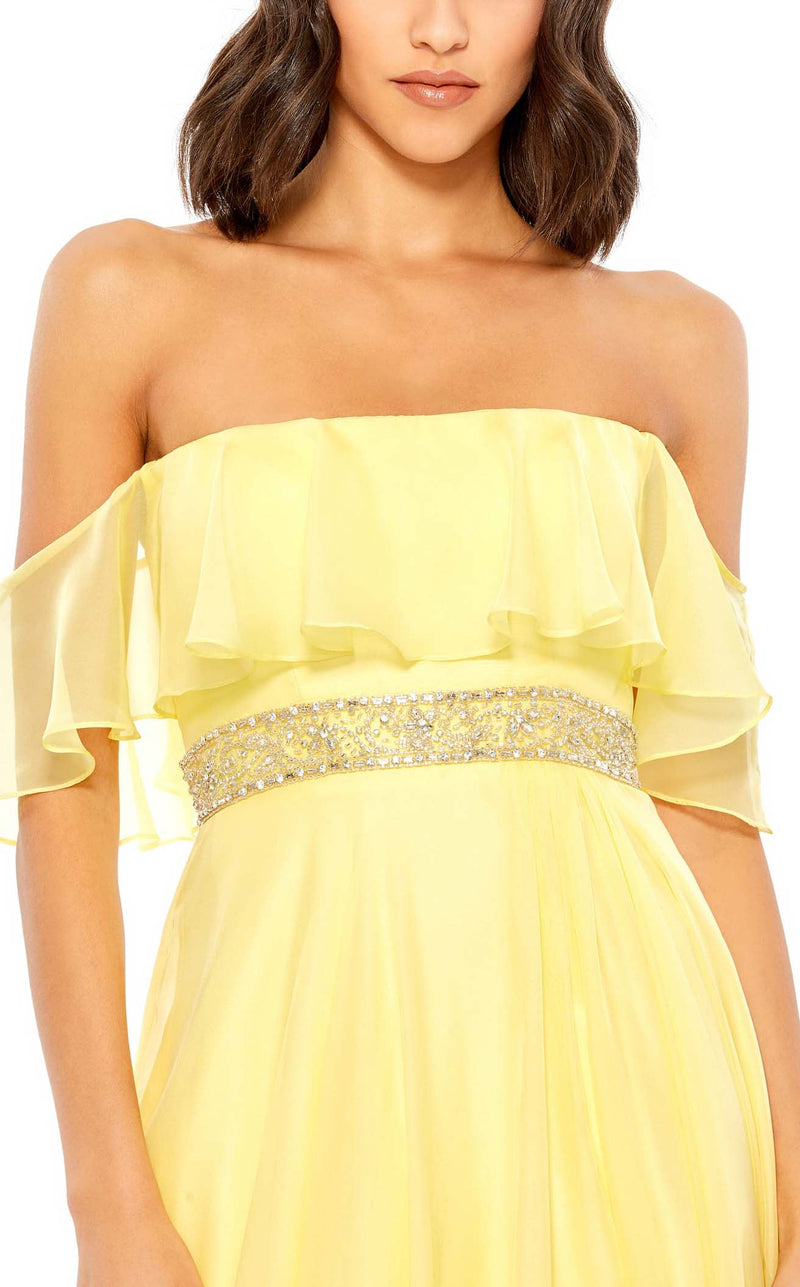 Mac Duggal 67817 Lemon