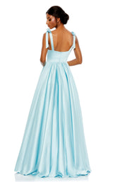 4 of 6 Mac Duggal 67981 Powder Blue