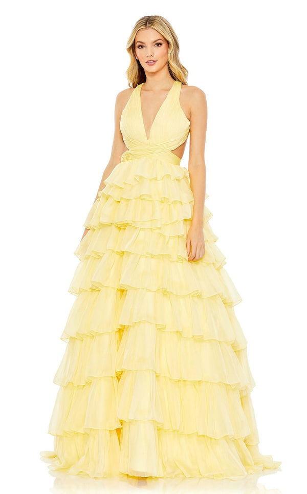 Mac Duggal 67988 Lemon