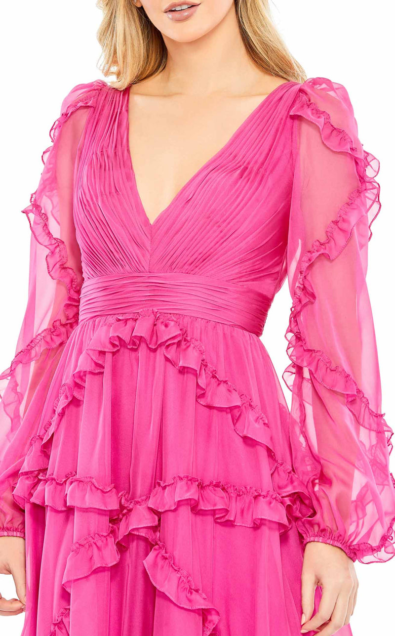 Mac Duggal 68223 Fuchsia