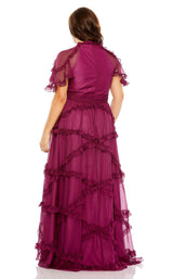 6 of 6 Mac Duggal Fabulouss 68424 Dress Raspberry