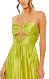 4 of 6 Mac Duggal 68486 Chartreuse