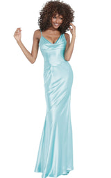 1 of 4 Jovani 68506 Aqua