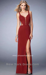 1 of 5 La Femme 22245 Crimson