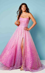 5 of 11 Rachel Allan 70292 Pink Ombre