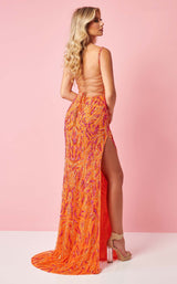 11 of 13 Rachel Allan 70300 Tangerine-Multi