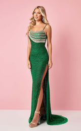 2 of 8 Rachel Allan 70358 Emerald-Silver