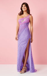 4 of 7 Rachel Allan 70376 Lilac/Pink