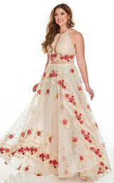 1 of 4 Rachel Allan 7233 White-Coral