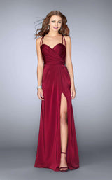 3 of 8 La Femme 24263 Burgundy