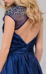 6 of 7 Jovani 37453 Navy