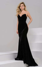 2 of 5 Jovani 40786 Black