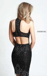 6 of 7 Sherri Hill 51283 Black