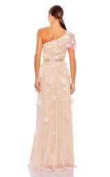 2 of 3 Mac Duggal 9165 Blush-Gold