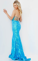 5 of 5 Jovani 07786 Turquoise