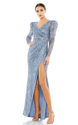 1 of 4 Mac Duggal 93549 Slate Blue