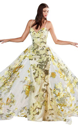 6 of 10 Andrea and Leo A0770 Dress Lemon