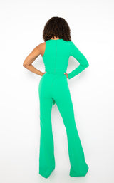 3 of 3 Ava Presley 38554 Jumpsuit Emerald