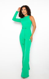 2 of 3 Ava Presley 38554 Jumpsuit Emerald