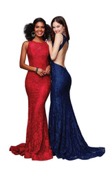 5 of 24 Clarisse 3748 Red&Navy