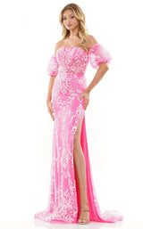 1 of 4 Colors Dress 3160 Hot Pink