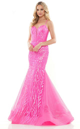 2 of 6 Colors Dress 3203 Hot Pink