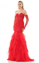 4 of 5 Colors Dress 3204 Red