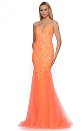 2 of 5 Colors Dress 3208 Orange