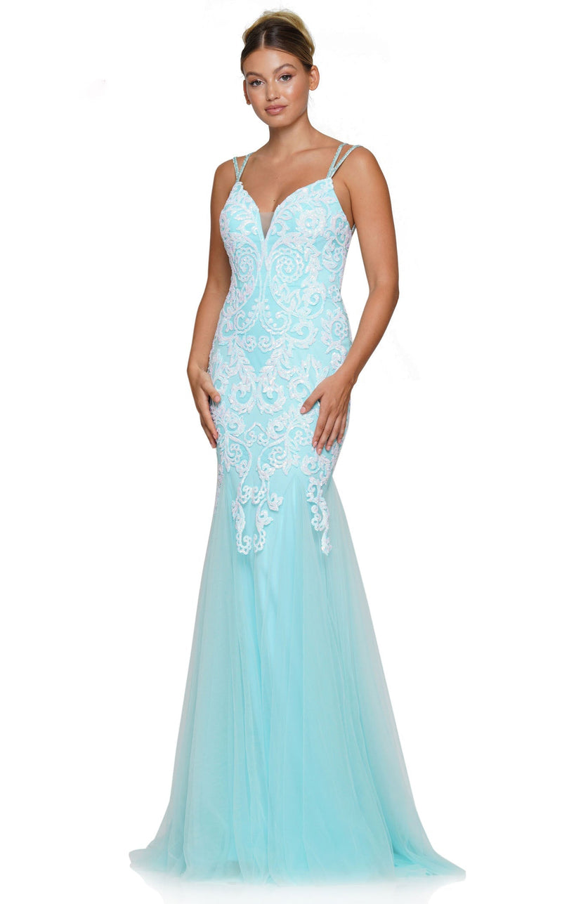 Colors Dress 3208 Tiffany Blue