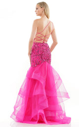 4 of 4 Colors Dress 3209 Fuchsia