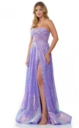 1 of 4 Colors Dress 3224 Lavender