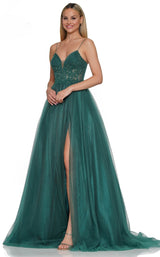 2 of 5 Colors Dress 3227 Deep Green