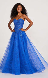 2 of 5 Ellie Wilde EW34073 Royal Blue