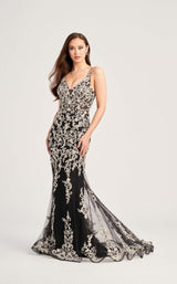 1 of 5 Ellie Wilde EW35071 Black/Silver