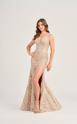 3 of 4 Ellie Wilde EW35091 Silver/Nude