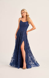 1 of 4 Ellie Wilde EW35222 Navy Blue