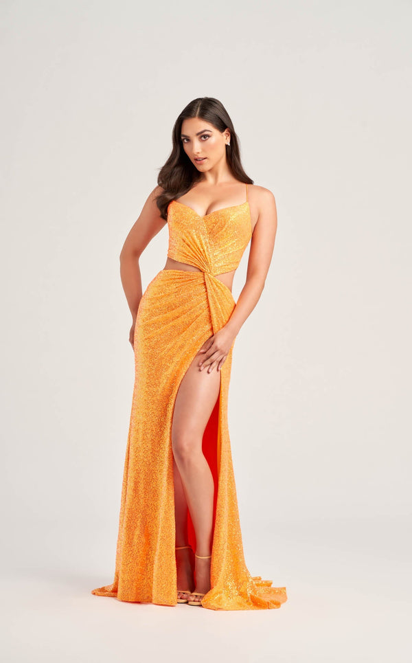 Ellie Wilde EW35234 Orange