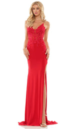 1 of 4 Colors Dress G1086 Red