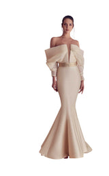 1 of 2 Gatti Nolli Couture GA5148 Nude/Ivory