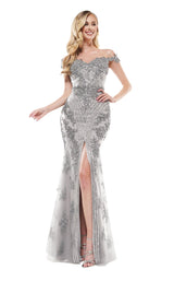 3 of 9 Colors Dress J131 Dress Silver