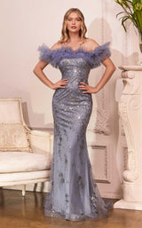 5 of 8 Cinderella Divine J818 Smoky Blue