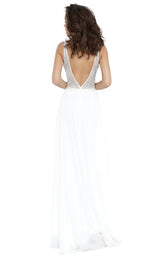 2 of 4 Jovani JVN00944BG Off-White