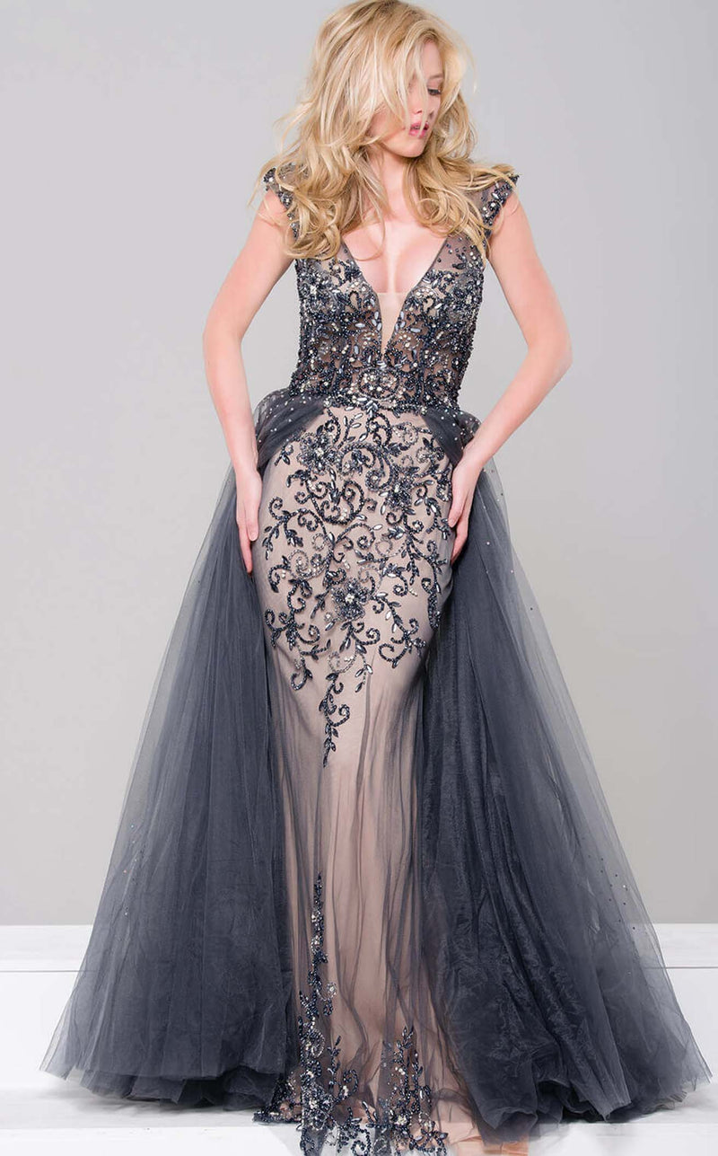 Jovani JVN46081bg Charcoal